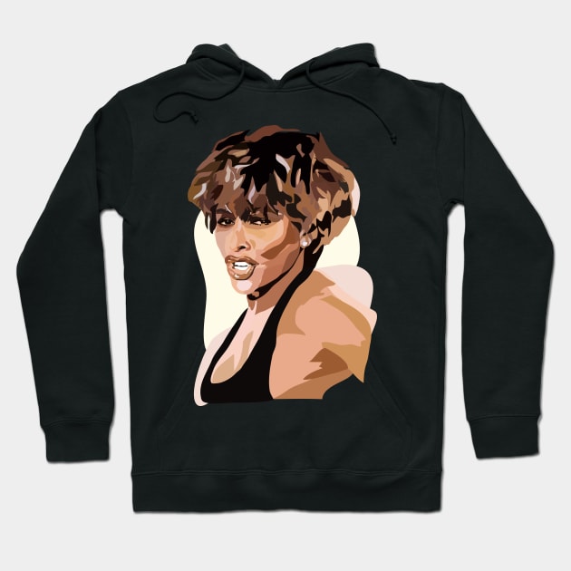 Tina Turner Hoodie by annamckay